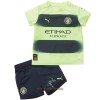 Officiële Voetbalshirt + Korte Broek Manchester City Derde 2022-23 - Kids